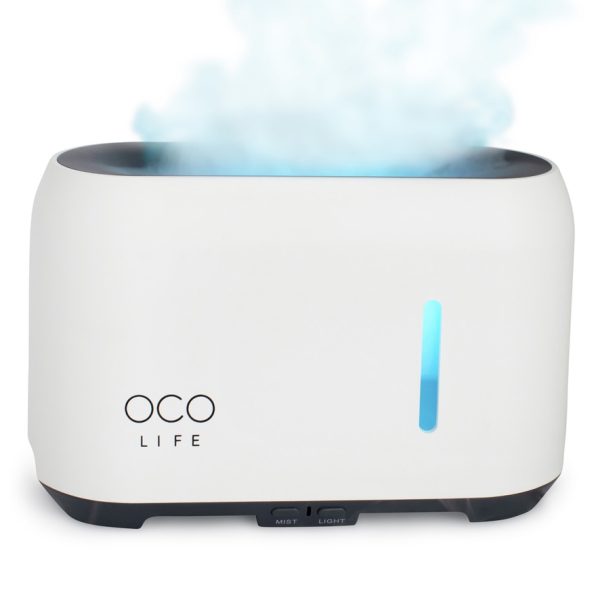 Mesmerising and Magical Simulated Flame Diffuser with Superior Cool Mist Technology 4th Gen 240ml white - Image 3